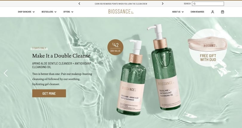 Biossance is a DTC vegan skincare brand (1)
