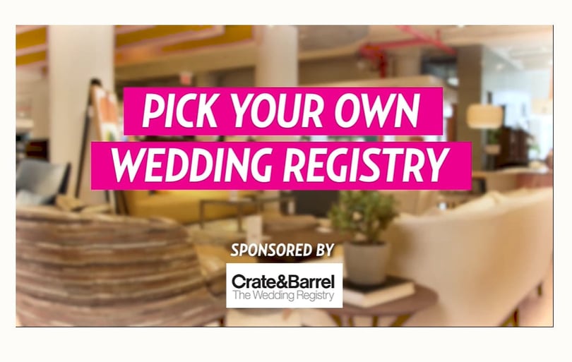 Crate and Barrel interactive video
