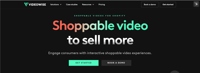 Videowise shoppable videos