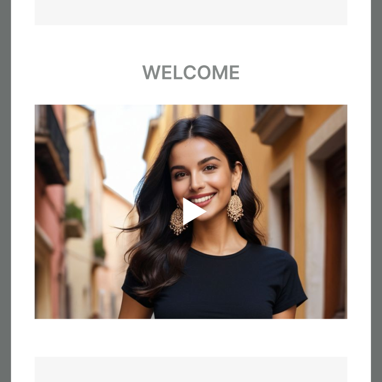 Welcome flow