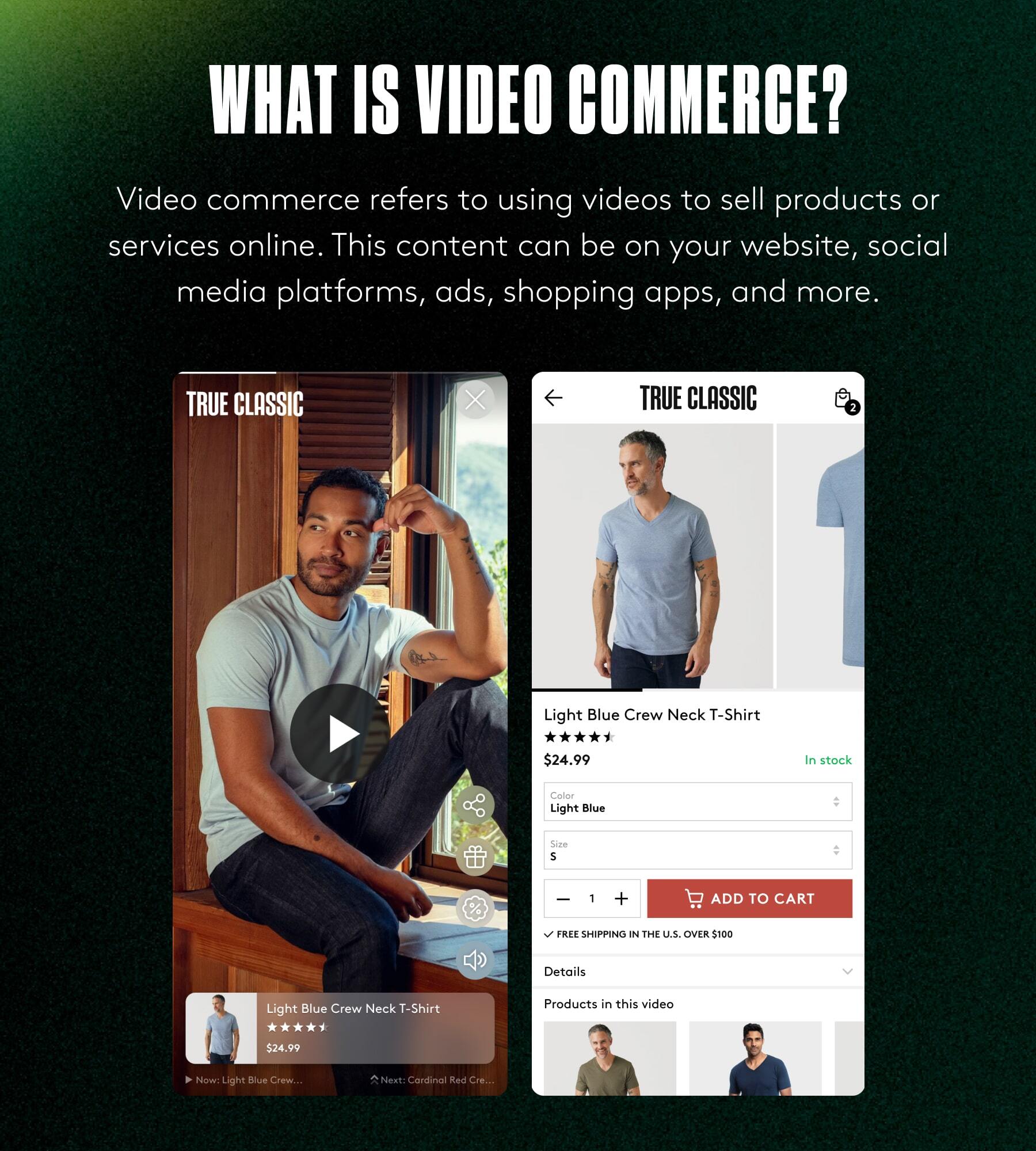 What is Video Commerce