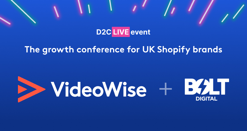 VideoWise team goes to D2C Live Conference in London