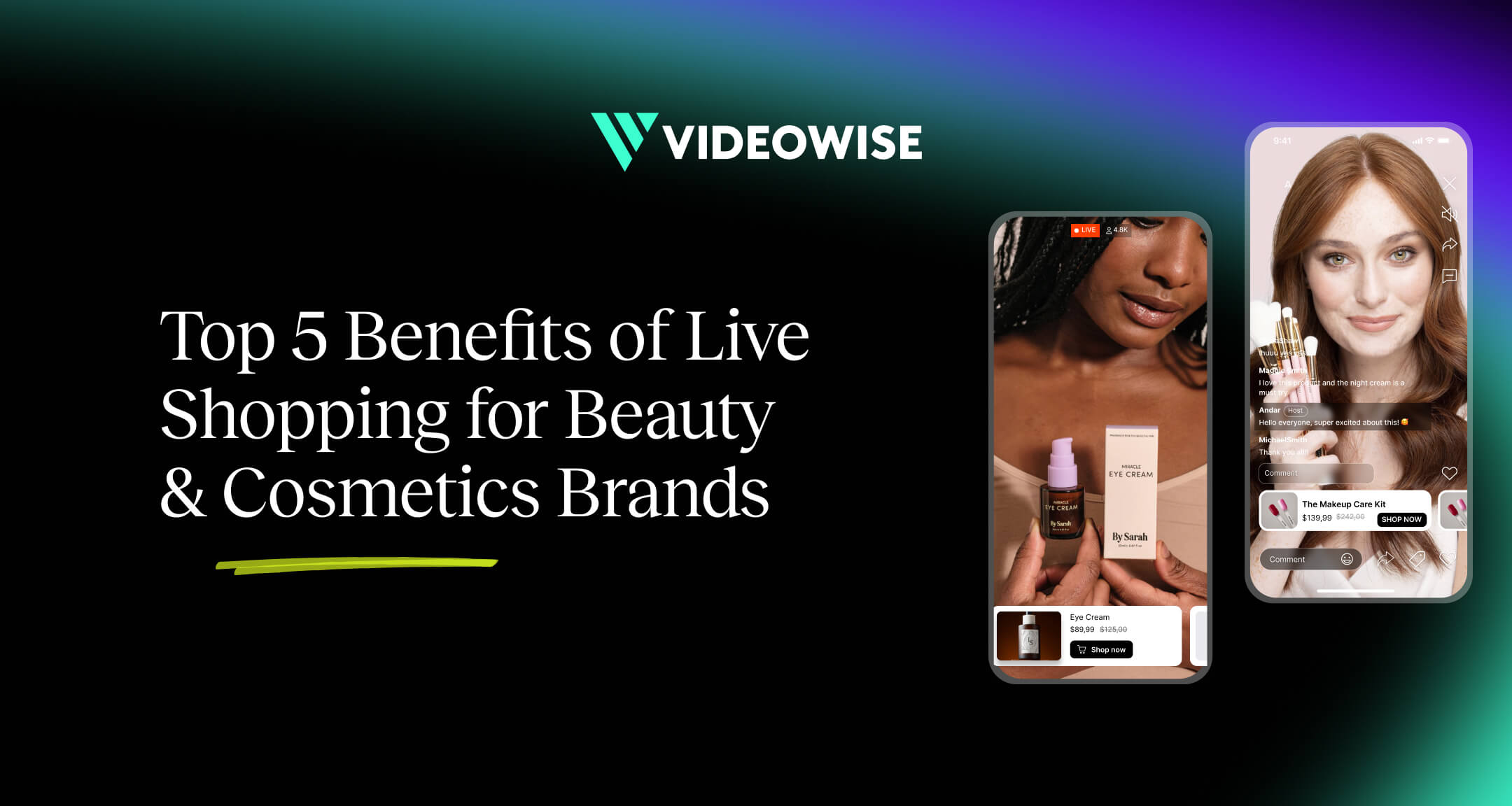 Top 5 Benefits of Live Video Commerce for Cosmetic Brands